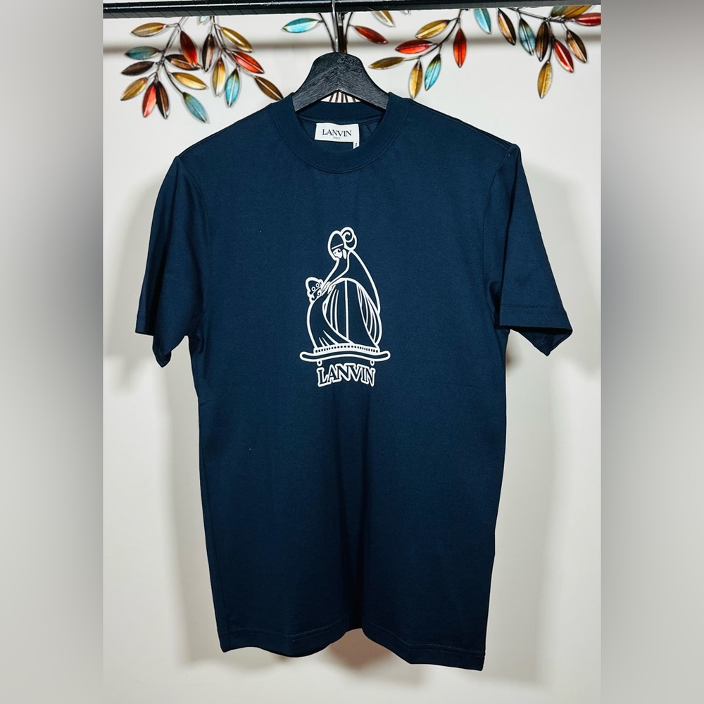 LANVIN HEART PRINT T-SHIRT !!!